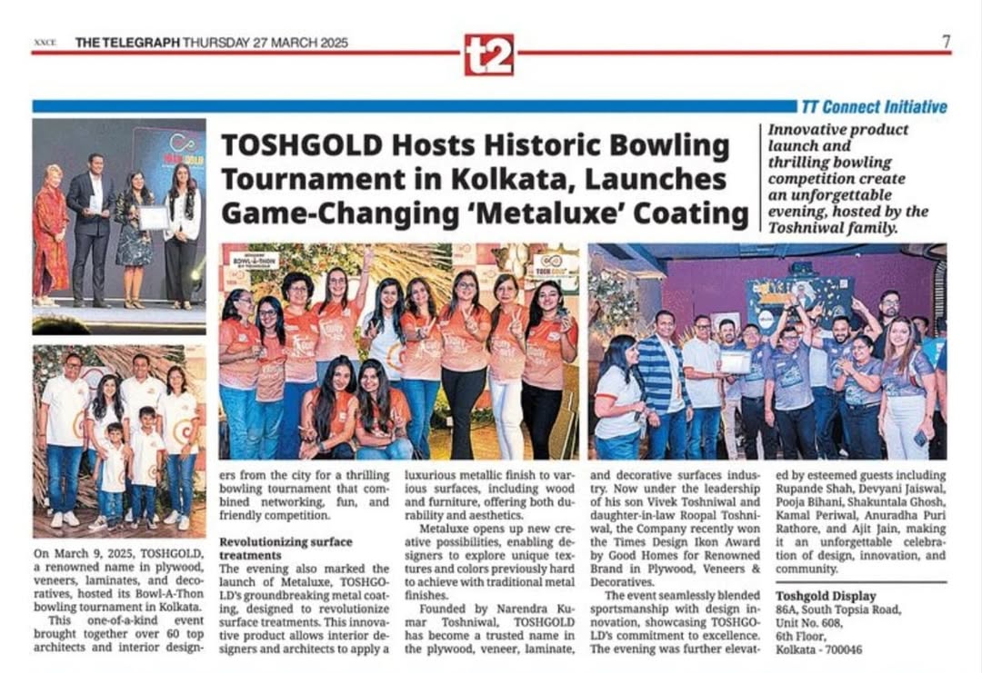 Newspaper feature (Tips & Trends) – Exciting News!